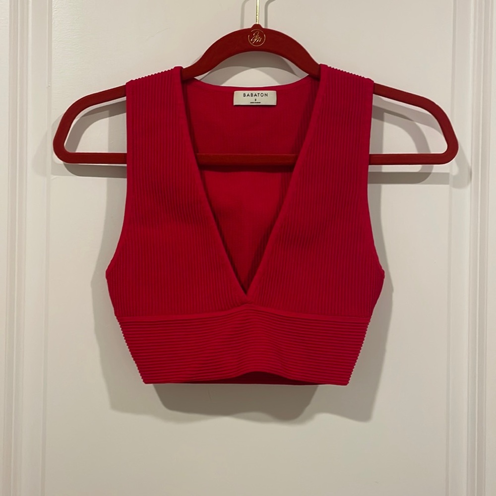 Aritzia Babton V-neck tank